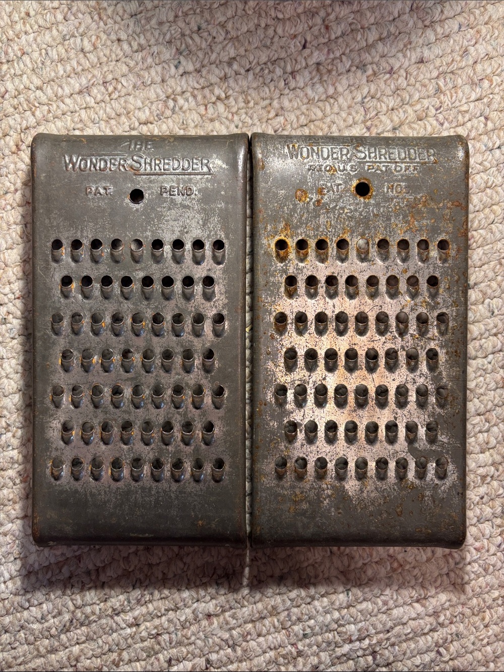 The Wonder Shredder Metal Graters
